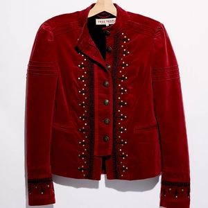 NWT Free People Maven Pintuck Jacket